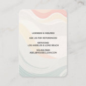 Carte De Visite Professional House Cleaning Service Housekeeping (Dos)