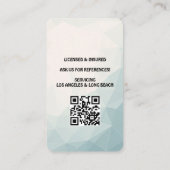 Carte De Visite Professional House Cleaning Service Housekeeping (Dos)