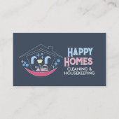 Carte De Visite Professional House Cleaning Services Business Card (Devant)