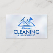Carte De Visite Professional House Cleaning Services Business Card (Devant)