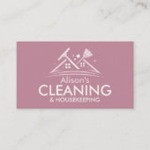 Carte De Visite Professional House Cleaning Services Business Card (Devant)