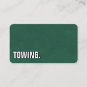 Carte De Visite Professional Modern Blackboard Out Towing (Devant)
