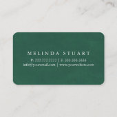 Carte De Visite Professional Modern Blackboard Out Towing (Dos)