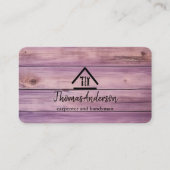 Carte De Visite Professional Modern Home Repair Handyman (Devant)