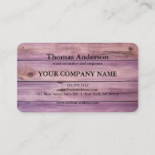 Carte De Visite Professional Modern Home Repair Handyman (Dos)