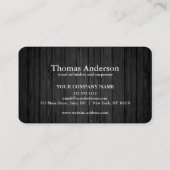 Carte De Visite Professional Modern Home Repair Handyman (Dos)