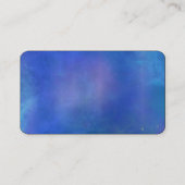 Carte De Visite Professional Modern Nebula Galaxy QR Code card (Dos)