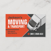 Carte De Visite Professional Moving Services - Relocation (Devant)
