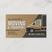 Carte De Visite Professional Moving Services - Relocation (Devant)