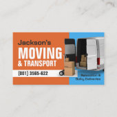 Carte De Visite Professional Moving Services - Relocation (Devant)