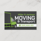 Carte De Visite Professional Moving Services - Relocation (Devant)