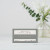 Carte De Visite Professional Organizer (Debout devant)