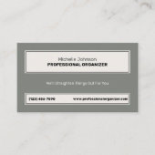 Carte De Visite Professional Organizer (Devant)