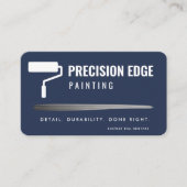 Carte De Visite Professional Painter QR Code (Devant)