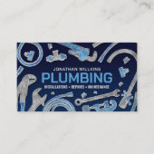Carte De Visite Professional Plumbing Services  (Devant)