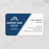 Carte De Visite Professional Roofing Roofer (Devant)