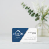 Carte De Visite Professional Roofing Roofer (Debout devant)