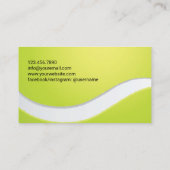 Carte De Visite Professional Tennis Coach Sport Instructor  (Dos)