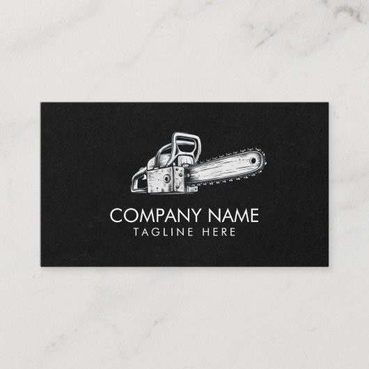 Carte De Visite Professional Tree Trimming & Arborist Services  (Devant)