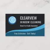 Carte De Visite Professional Window Cleaning Company (Devant)