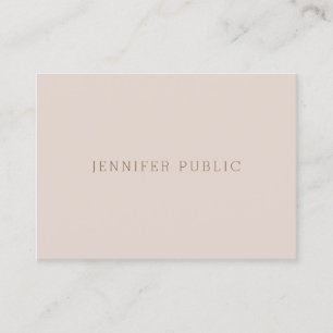 Carte De Visite Professionnaliste minimaliste Moderne Modèle Luxe 