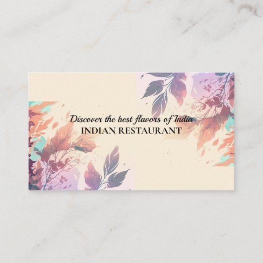 Carte de visite professionnel (Dos)