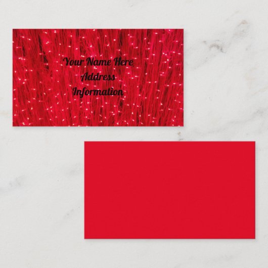 Carte De Visite Professionnel (Devant / Derrière)