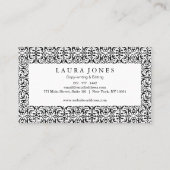 Carte De Visite Professionnel (Dos)