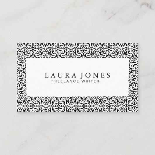 Carte De Visite Professionnel (Devant)