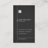 Carte de visite professionnel (Dos)