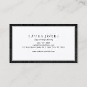 Carte De Visite Professionnel (Dos)
