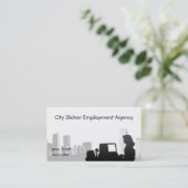 Carte de visite professionnel (Debout devant)