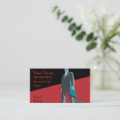 Carte de visite professionnel (Debout devant)