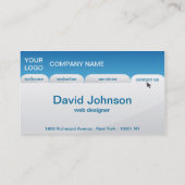 carte de visite professionnel (Dos)