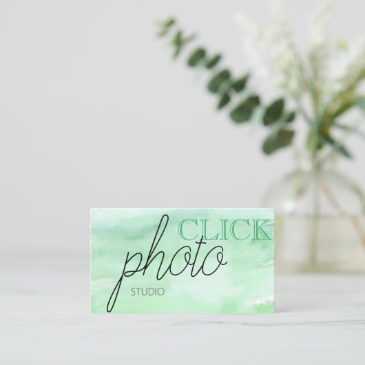 Carte de visite professionnel (Debout devant)