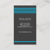 Carte De Visite Professionnel (Dos)