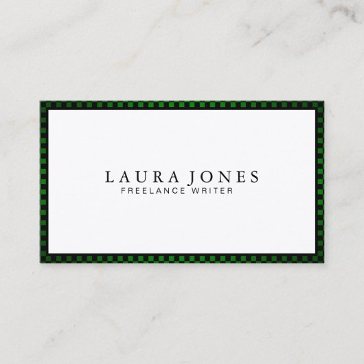 Carte De Visite Professionnel (Devant)