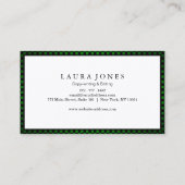 Carte De Visite Professionnel (Dos)
