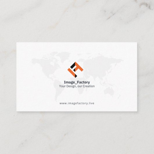 carte de visite professionnel (Dos)