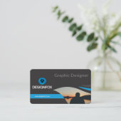 Carte de visite professionnel (Debout devant)