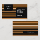 Carte de visite professionnel (Devant / Derrière)