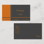 Carte de visite professionnel (Devant / Derrière)