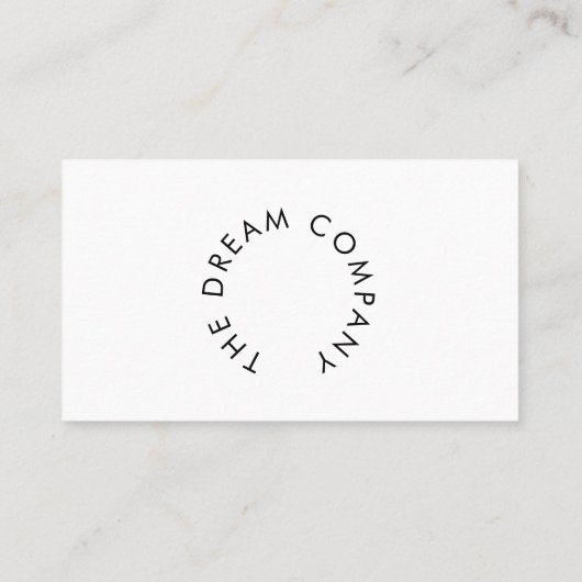 Carte de visite professionnel (Dos)