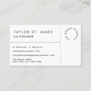 Carte de visite professionnel