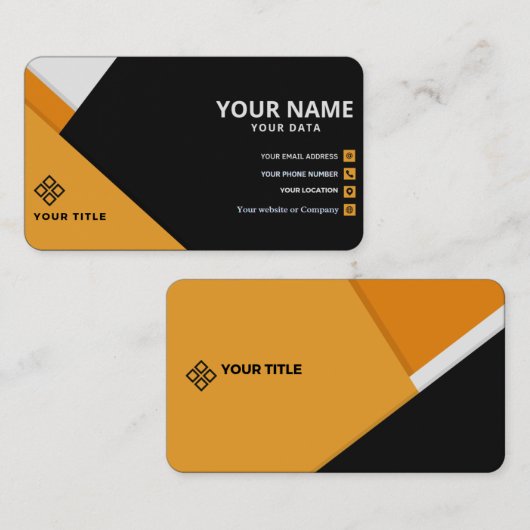 Carte de visite professionnel (Devant / Derrière)