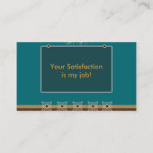 Carte De Visite Professionnel à double face (Dos)