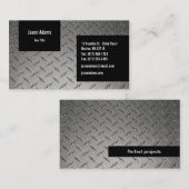 Carte De Visite Professionnel | à la mode (Devant / Derrière)