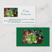 Carte De Visite Professionnel, Adresse, Téléphone, Site Web (Devant / Derrière)