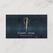 Carte De Visite Professionnel, Aiguilles d'or Altérations Marine B (Devant)