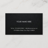 Carte de visite professionnel - Arrière - plan en  (Devant)